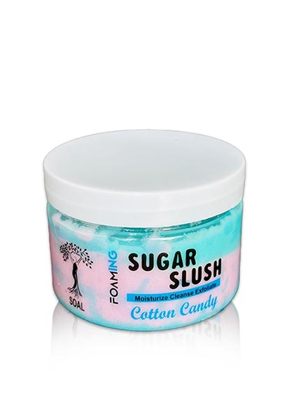 Cotton candy Foaming sugar slush