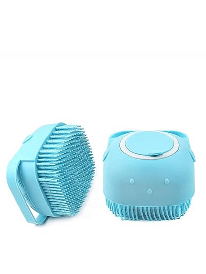 Silicon bath brush